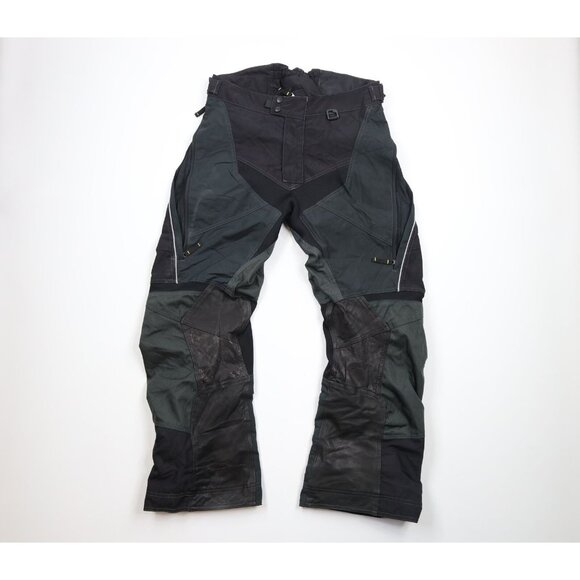 Klim Mens 34 Cordura Scotchlite Padded Armor Over Boot Motorcycle Racing Pants - Picture 1 of 15
